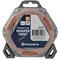 Husqvarna 597669142 - Hilo para Recortadora (3 mm, 210 m), Color Naranja y Gris