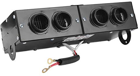 Dégivreur dégivreur 4 trous radiateur de voiture ventilateur de chauffage réglable 12V pour accessoire de voiture pour pièces de rechange