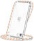 CAROKI Crossbody Case for iPhone SE 3 2022/SE2/7/8,Necklace Mobile Phone Cover with Cord Strap for iPhone SE3 Clear Soft iPhone SE 2022 Cover Holder with Neck Cord Lanyard Strap-Orange Blue