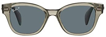 Ray-Ban Unisex 0rb0880s Sonnenbrille, Transparent Grün/Dunkelblau, 52
