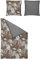 Irisette Mako-Satin Bettwäsche Set Crown-K 8402 Safran 155 x 220 cm + 1 x Kissenbezug 80 x 80 cm