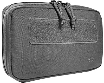 Tasmanian Tiger TT Leader Admin Pouch Organizer Rucksack Zusatz-Tasche mit vielen Einschub-Fächern für kleinteiliges Zubehör und EDC, Molle-kompatibel, Titan Grey