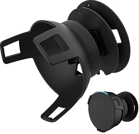 leryveo Support Compatible pour Echo Pöp | Support Mural pour Prise Murale | Gestion du Cordon | Accessoires Peu encombrants | Suspension pour Haut-Parleur Intelligent sans Son étouffé