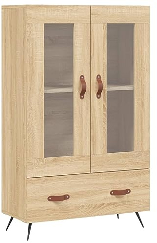 vidaXL Highboard Sonoma-Eiche 69,5x31x115 cm Holzwerkstoff