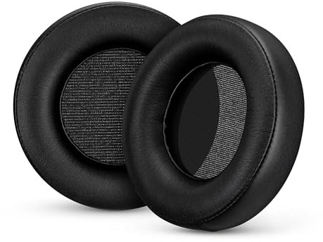 Brainwavz Replacement Ear Pads for Corsair Virtuoso RGB Wireless, XT & SE Gaming Headsets Soft PU Leather Cushions, Extra Comfort, Durable & Long Lasting Earpads