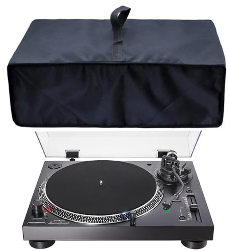 Turntable Dust Cover, Vinyl Record Player Protector, Waterproof Scratch-resistant, Fits Technics SL-Q300/SL-B250 /SL-B260 /SL-BD20 /SL-BD27 /SL-BD35 /SLD-20 /SL-PC11 /SL1200 /SL1210 Pioneer PLX 1000