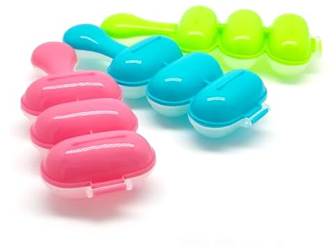 EOYVAIL Platos para sushi,Molde para bolas de arroz, molde para bolas de arroz, máquina para hacer sushi, coctelera para bolas de arroz, máquina para hacer bolas de arroz DIY (3 piezas)