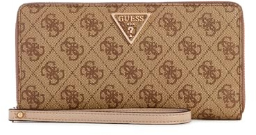 GUESS Laurel Cheque Organizer Latte Logo