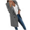 FUPODD Damen Mantel Elegant Herbstjacke Damen Lang Damen Herbstjacken Mittellang Warme Winterjacke Damen Wintermantel Damen Warm Gefüttert Wintermantel Damen Lang Wolle Mantel Damen Winter