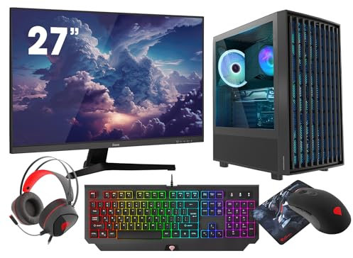 VIST Breeze PC Gaming Ryzen 7 5700X - RAM 32Go - RTX 4060Ti - SSD 1To M.2 - WiFi - 27 - Windows 11 Pro
