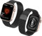 Haofun Metall Ersatzarmband für Honor Watch 5 Armband Damen/Herren, One-Click Magnetisch Einstellbar Armbänder aus Edelstahl für Honor Watch 5 - Schwarz