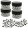 Nchdewui 2000 Pcs Billes Nettoyantes Carafe, Perles De Nettoyage en Acier Inoxydable, Perles De Nettoyage, 4mm Réutilisables Perles De Nettoyage en Acier Inoxydable pour Bouteilles De Carafef (A)