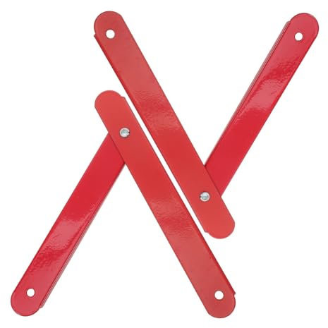 KONTONTY Aluminiumlegierungs Scharnier mit Riegel 2 Stück Hochleistungs Klappleiter Beschlag Dachbodentreppe Ersatzteil Robuste Trittleiter Verbindung für Heimwerker und Bauarbeiten