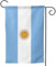 Bandera de jardín pequeña con impresión de bandera argentina de doble cara vertical de bienvenida para patio, decoración exterior de 12.5 x 18 pulgadas