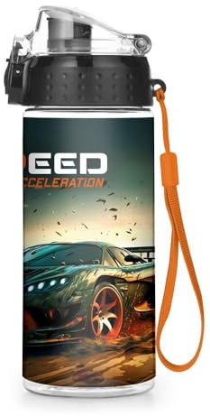 OXYBAG OXY CLiCK 500 ml Trinkflasche Kinder, BPA-frei & Tritan, Auslaufsicher & Geruchsneutral, Spülmaschinenfest, Sport & Schule, Leicht & Robust, Kinder Trinkflasche für unterwegs & Freizeit
