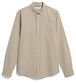 ARMEDANGELS Herren Hemd aus Bio-Baumwolle QUAASA Stripe Regular Fit