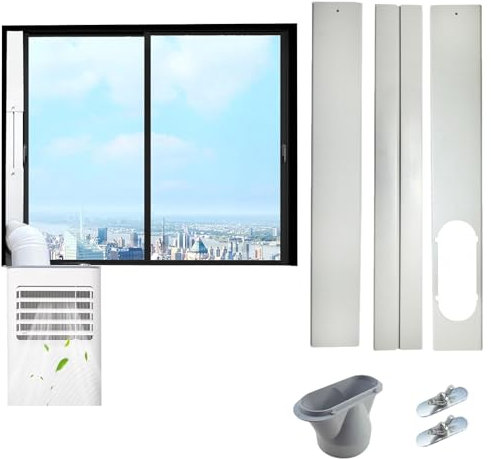 klimaanlage fensterabdichtung rolladen,mobile klimaanlage zubehör fenster,klimagerät fensterabdichtungssatz,abluftschlauch adapter fenster,Accessory Adapter for Your Mobile Air Conditioner 13/15-13cm