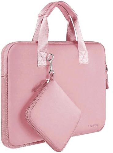 Laptop Sleeve 14.1-15 inch Case with Small Pouch, Neoprene Computer Bag Compatible with MacBook Pro 14 M4/M3/M2/M1 2025-2021, MacBook Air/Pro 15 M4/M3/M2, XPS 15 and More, P02K01