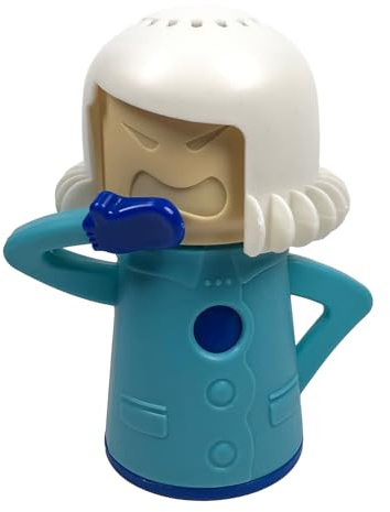 Angry Mom Microwave Cleaner, Steam Cleaner Easily Cleans Dirt in Minutes, Cartoon Cool Fridge Odor Remover for Home, Kitchen and Office