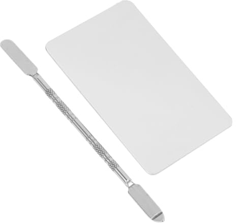 ERINGOGO Stainless Steel Nail Palette Mixing Ring for Nail Polish and Cosmetic Blending Korean Makeup Palette and Tool