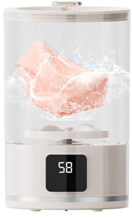 Lave-Linge Compact Petit Lave-Linge Électrique Compact Portable | Machine À Laver Portable Pour Hôtel Université Dortoir Camping-Car Petit Appartement Camping Randonnée Sac à Dos