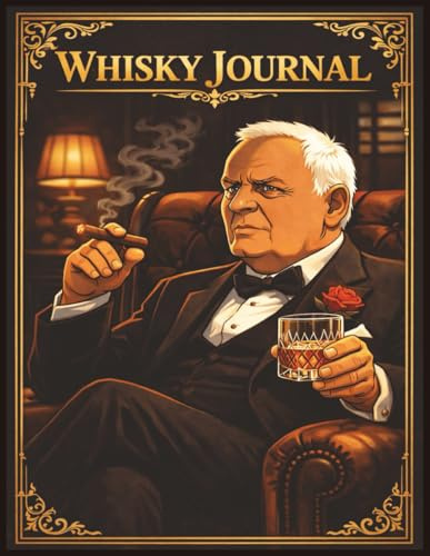 Whisky Journal: A Refined Scotch Whisky Tasting Notebook with Full-Color Interior Pages (8.5 × 11)