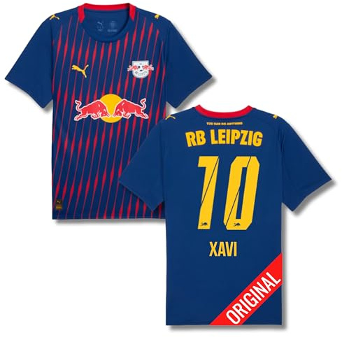 PUMA Original RB Leipzig Trikot Kinder [Away 25/26] Offizielles Leipzig Trikot [Spieler oder Personalisiert] Sportbekleidung Fussball Geschenke Jungen Mädchen Fußball Fanartikel Kinder