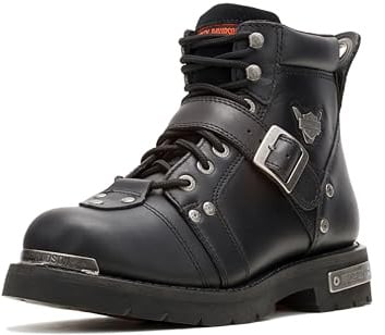 HARLEY-DAVIDSON Men's Brake Buckle LeatherBoots