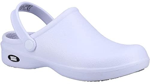 Safety Jogger Unisex-Erwachsene Clogs, Weiß, 43 EU