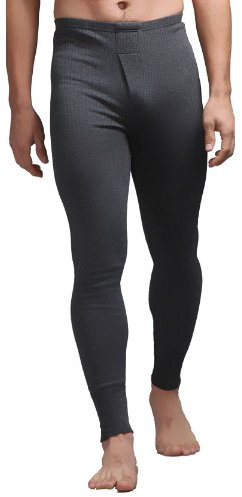 HEAT HOLDERS Mens 1 Pair SockShop Thermal Long Johns - Charcoal S