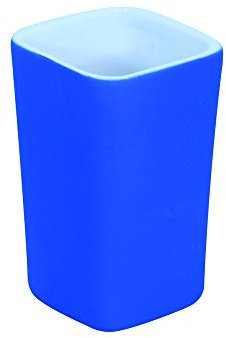 MSV 140921 Haití Botella con Boquilla y Tapa de cerámica Azul Oscuro 541 C 6,3 x 2,5 x 10,5 cm