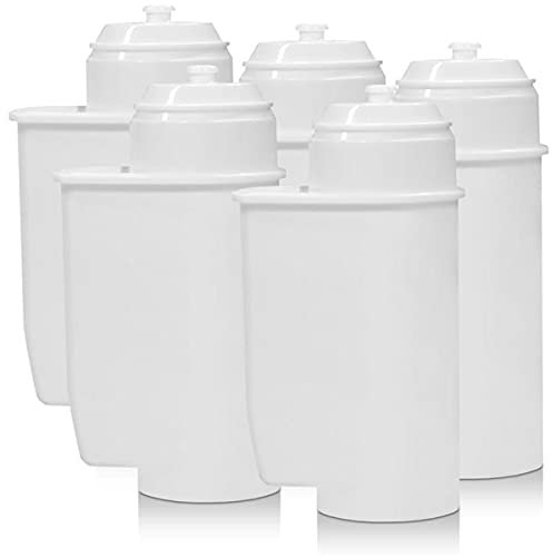 5 Wasserfilter passend für Ihren Kaffeevollautomat von Siemens (auch EQ6 und EQ9), Bosch, Gaggenau, Neff, VeroBar