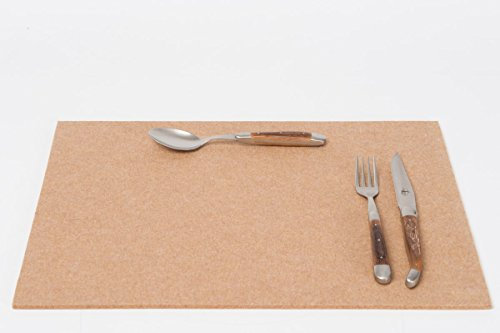 daff Filz Tischset, Set aus Filz 33 x 45 cm Sahara meliert