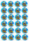 Schiff, Piraten 24 Muffinaufleger, Tortenaufleger,Geburtstag,Tortendeko,
