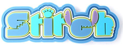 Disney Calamita Soft Touch Logo Stitch