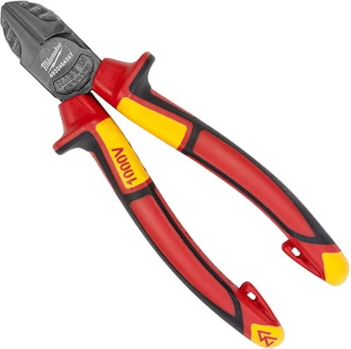 Pince coupante diagonale isolée MILWAUKEE courbé 45° - 160 mm - 4932464567