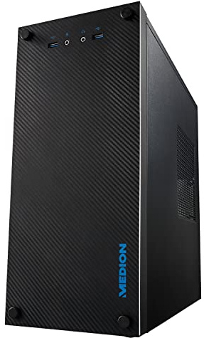 MEDION P67086 Desktop PC (Intel Core i5-13400, 16GB DDR4 RAM, 512GB SSD, NVIDIA GeForce GTX 1650 4GB GDDR5, WLAN, Win 11 Home)