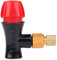 Aoowei Bicycle Air Pump Valve Av/Fv Co2 Tire Pump fits for Presta and Schrader Valve