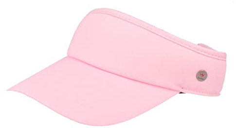 Balke Sonnenschild Visor mit Klettverschluss für Damen und Herren One Size, Rosa