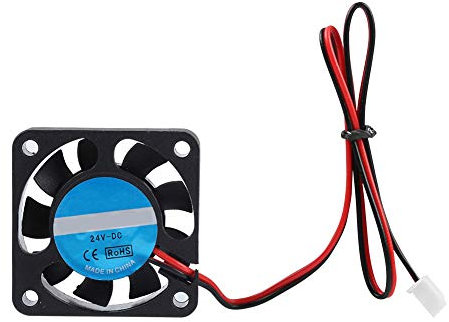 Ventilador de Refrigeración de Impresora 3D 24 V, Ventilador de Refrigeración Extrusor de 2 Piezas, Ventilador de Refrigeración 7000RPM 6.7CFM 4010 para Impresora 3D