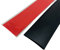 Self Adhesive Flat Floor Transition Strip, PVC Laminate Floor Carpet Transition Threshold Divider Strips, Flooring Edge Trim (Black, 4CM/4M)