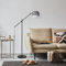 Paco Home Stehleuchte Metall Wohnzimmerlampe Lampenschirm Stehlampe Leselampe Standleuchte Büro Bodenlampe Modern Stylisch E27 Fassung Retro Innen