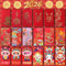 Enveloppes Rouges Chinoises 36 Pièces Paquets Rouges du Nouvel an Chinois Hong Bao 2024 Année du Dragon Hongbao Blessing Paquet Argent Chanceux Rouge pour le Nouvel An chinois un mariage