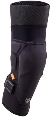 Fox Racing - Rodilleras Launch – Protectores de Motocross de Mountainbike D3O – Transpirables, Ergonómicos, Certificados CE, Protectores, Ciclismo de montaña, Negro, L