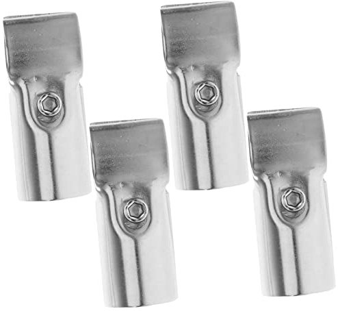jojofuny Edelstahl Rohrklemme T-klemme 25mm 4 Stück Plattenklemme Zaunbefestigung Maschendrahtzaunteile Für Gewächshaus Und Hundehütte