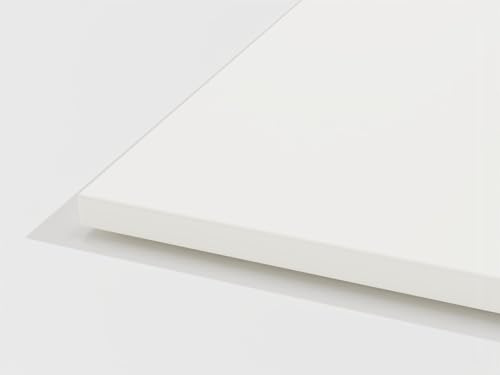 BISLEY Desktop, melaminharzbeschichtete MFC Tischplatte, mit 2 mm ABS Kante, DT251606005, H: 25 x B:1600 x T:600 mm, 005 weiß