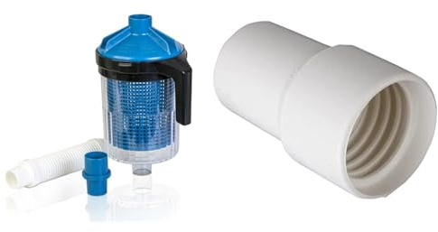 Gre PFAC17 - Pré-filtre pour Aspirateur de Piscine, 1.7L & 40012 - Extremité pour tuyau flexible flottant, Ø 38 mm