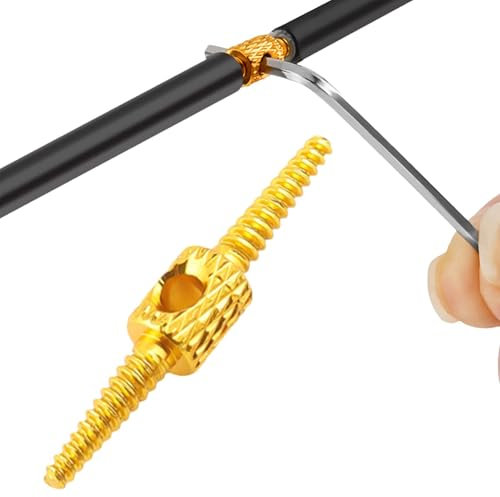 Hugsweet Brake Cable Guide Tube | Bicycles Cable Threading Tool Cable Guide Tube | Bicycles Traction Rope for Shifter Cable, Hydraulic Hose, Maintenance Personnel