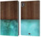 Head Case Designs Offizielle Alyn Spiller Blockieren Holz Und Harz Leder Brieftaschen Handyhülle Hülle Huelle kompatibel mit Apple iPad Pro 11 M4 2024