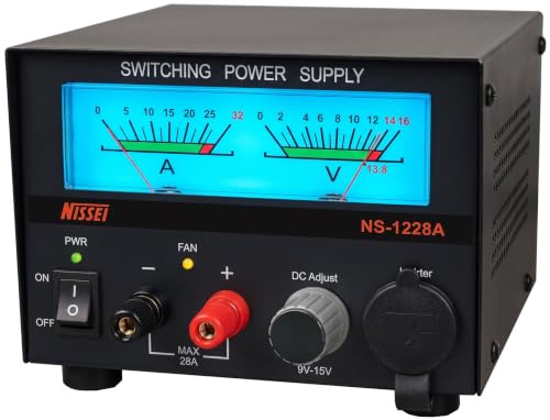 Nissei NS-1228A Fuente de Alimentación Radioaficionado 13.8V 25A